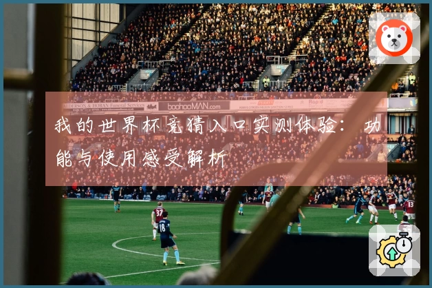 我的世界杯竞猜入口实测体验:功能与使用感受解析